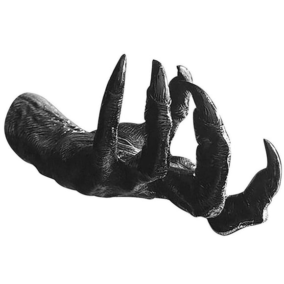 Witch Hand Wall Hanging Decoration Wall Simulation Hands Statue 3D Open Hand Sculpture Resin Decorative Art