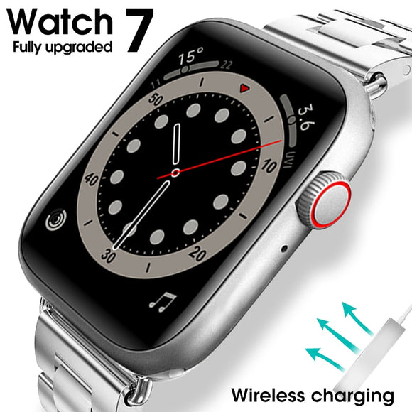 Smartwatch Men Women  wireless charger Bluetooth Call