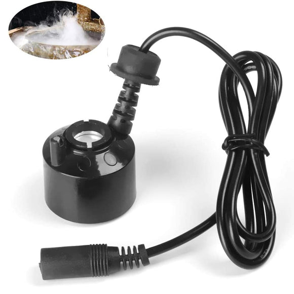 Ultrasonic Mini Air Humidifier Air dampener Fountain Pond Atomizer Quiet Mist Maker Outdoor Garden Water Sprayer Tool